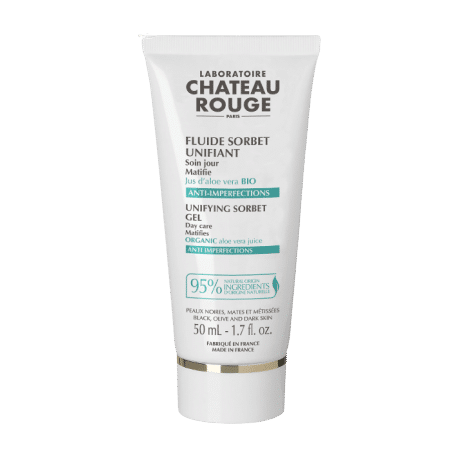 Chateau Rouge Fluide Sorbet Unifiant Anti-Imperfections Peaux Noires Mates Métissées 50ml