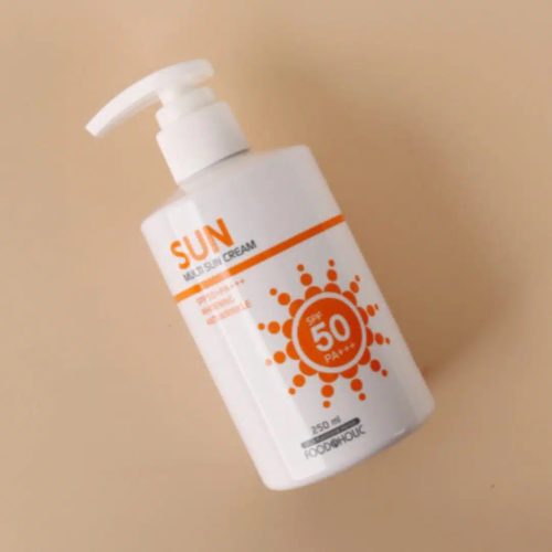 Foodaholic Multi SUN spf50 Crème Solaire Clarifiant et Anti Age 250ml