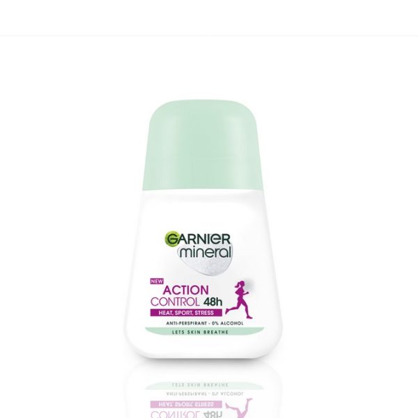 Garnier Mineral Action Control Anti Transpirant Déodorant Roll On Ultra Sec 48H 50 ml