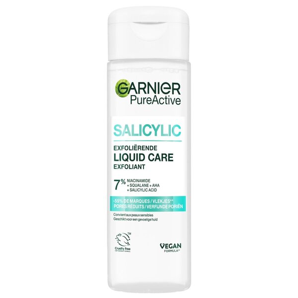 Garnier Skin Active Soin Liquide Exfoliant Salicylique Peau Lisse 120 ml