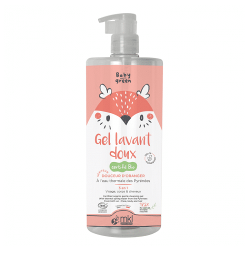 MKL Gel lavant doux Certifié Bio Bébé 1L