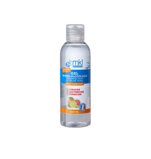MKL Gel Hydroalcoolique Agrumes 100ml