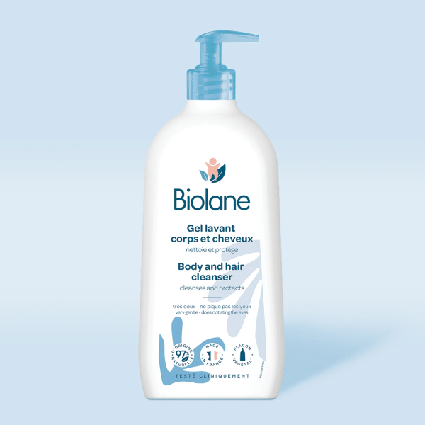 Biolane Gel Lavant Corps Et Cheveux 2en1 des la Naissance 350 ml