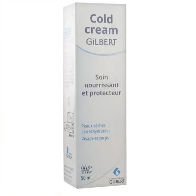 Gilbert Soin Nourrissant et Protecteur Peaux Sèches Visage et Corps Cold Cream 50 ml