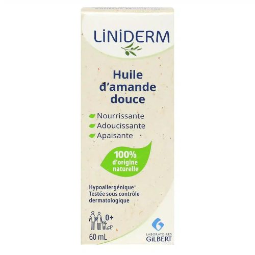 Gilbert Huile D'amande Douce Soin Nourrissant et Adoucissant 60 ml