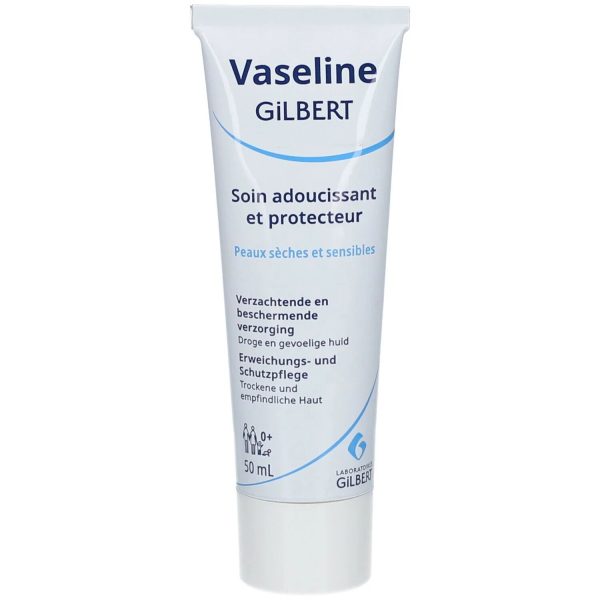 Gilbert Vaseline Soin Adoucissant et Protecteur Peau Sèche 50 ml