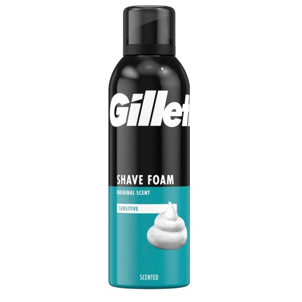 GILLETTE Mousse à raser Peau sensible 200 ml