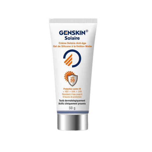 ginskin-solaire-cr-me-solaire-1 Genskin Crème Solaire Spf50 Finition Mat et Anti Age 50 ml
