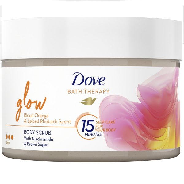Dove Gommage pour le corps Bath Therapy Glow – 295 ml