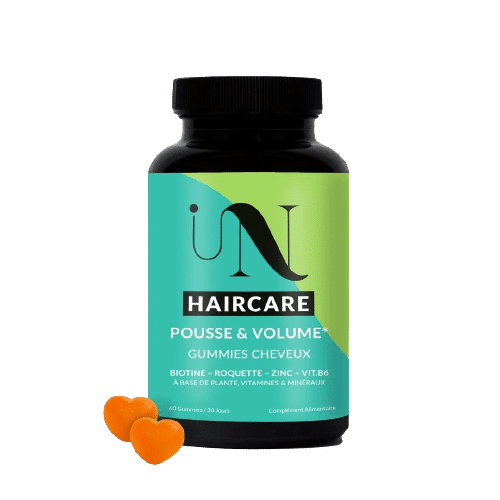 In HairCare Cure Pousse Et Volume Cheveux Biotine Zinc 60 Gummies