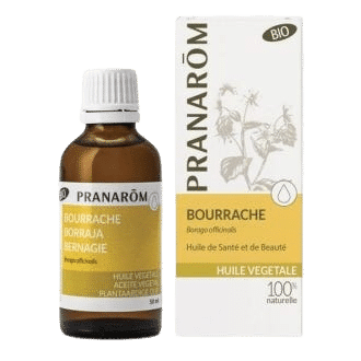 Pranarom Huiles bourrache huile végétale vierge 50ml