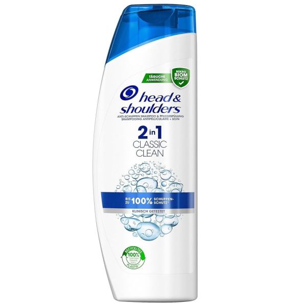 Head And Shoulders Classic 2 EN 1 Clean Shampooing Anti Pelliculaire 400 ml
