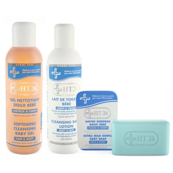 HT26 Gamme Bébé Soins Essentiels Visage et Corps