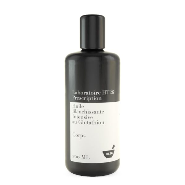 Ht26 Huile Blanchissante au Glutathion Anti Taches Apaisante et Nourrissante 200ml