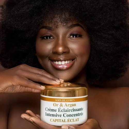 HT26 Or et Argan Crème Corps Éclaircissante 500 ml