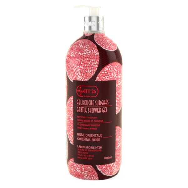 HT26 WAX Gel Douche Rose Orientale 1 L