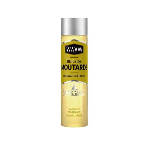 Waam Huile de Moutarde : Pousse des cheveux – Anti-chute et antipelliculaire 75 ml