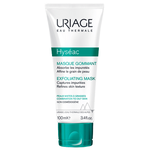 Uriage HYSEAC Masque Exfoliant Gommant Anti-Imperfections Peaux Grasses 100 ml