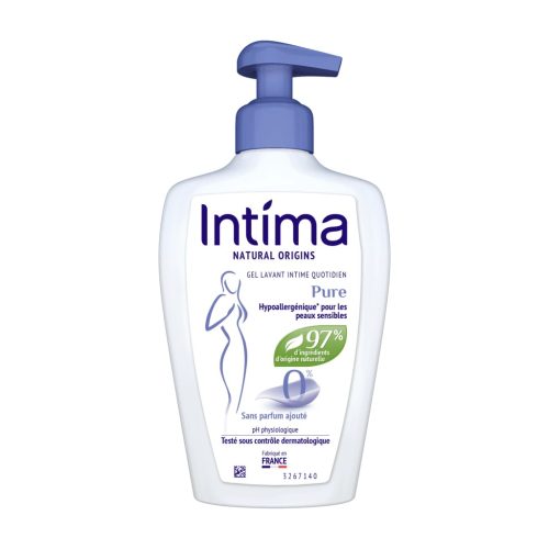 Intima Gel Intime Quotidien Pure Peaux Sensibles Sans Parfum 200ml