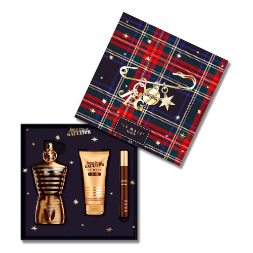 Jean Paul Gaultier Le Male Elixir Coffret Homme EDP 125ml+10ml+Gel Douche 75ml