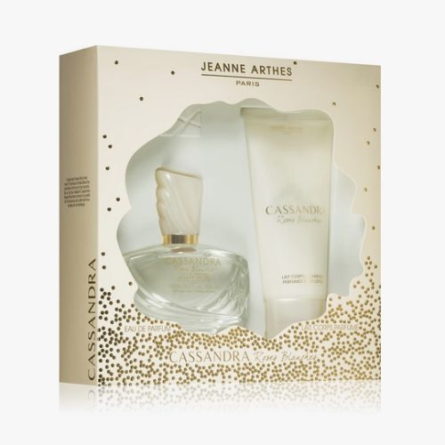 Jeanne Arthes Cassandra Roses Blanches coffret cadeau pour femme EDP 100ml+BL 150ml