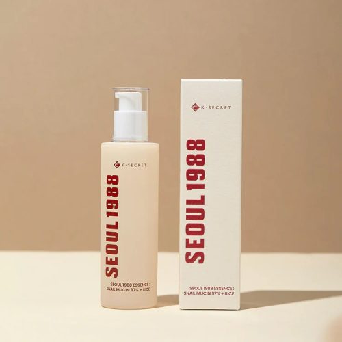 k-secret-seoul-1988-essence-snail-mucin-97-rice-dakar-universcosmetix KSECRET SÉOUL 1988 Essence Réparatrice Mucine d'Escargot 97% + Riz 100ml