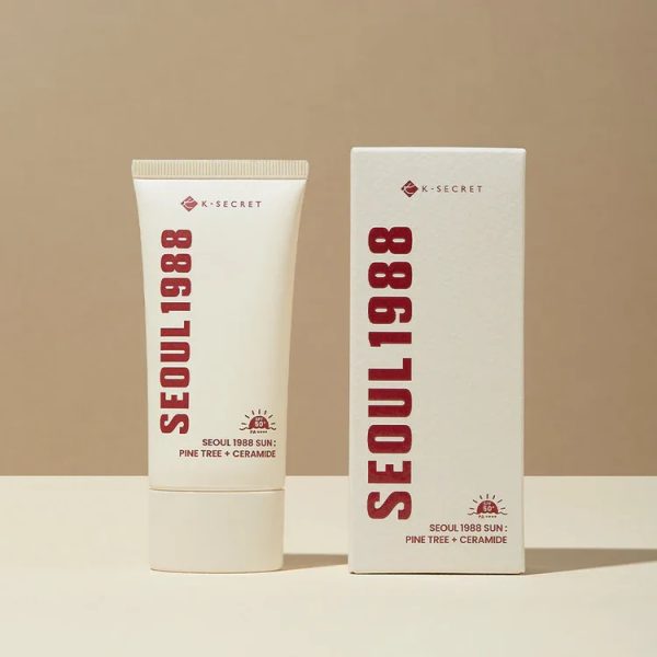 KSECRET SEOUL 1988 Crème Solaire Légère Spf50 Extrait de Pin + Céramide 50ml