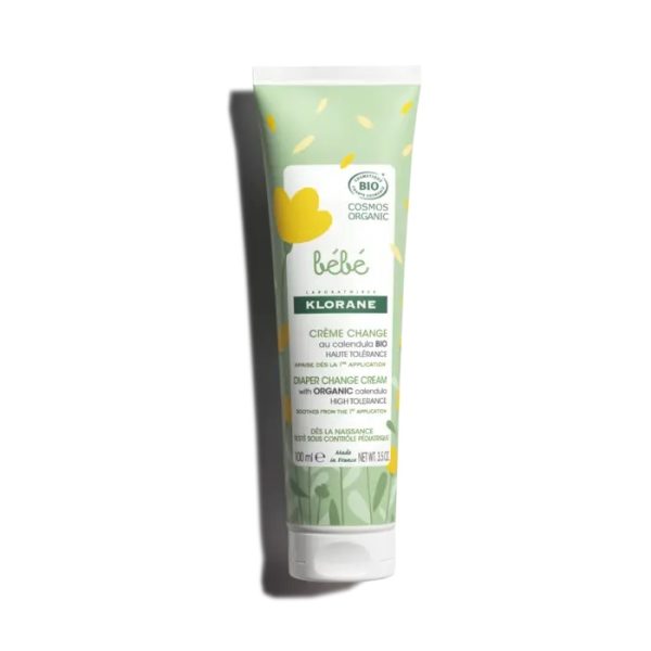 Klorane BÉBÉ Crème Change Sans Parfum Certifiée BIO 100 ml