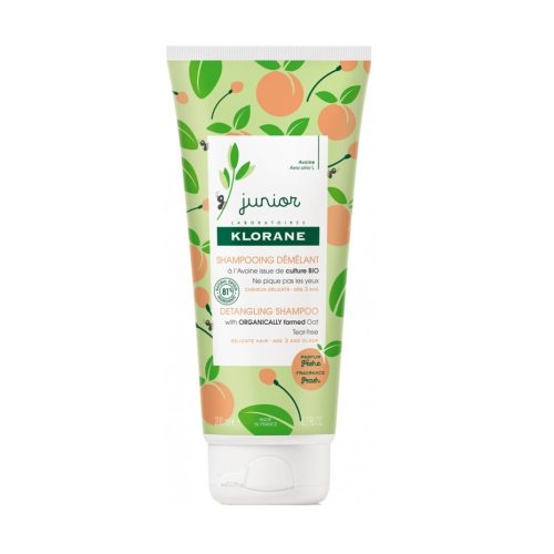 Klorane Junior Shampoing Démêlant Pêche 200ml
