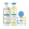 Klorane Les Essentiels Pour Bébé LAIT 500ML + GEL DOUCHE 500ML + PARFUM