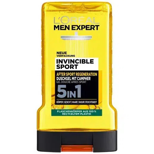L’Oréal Men Expert Invincible Sport Gel Douche 250 ml