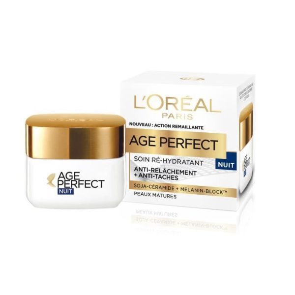 L’Oréal Paris Crème de Nuit Age Perfect Soja Céramide 50 ml