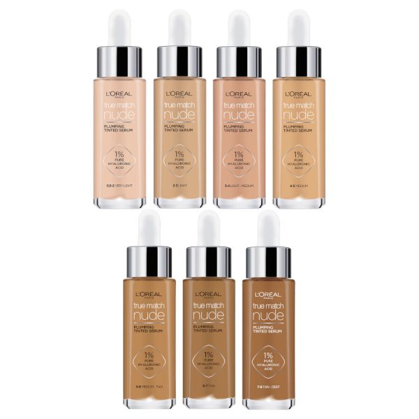 L'Oréal Sérum Teinté Repulpant True Match Nude pour Unifier le Teint 30ml