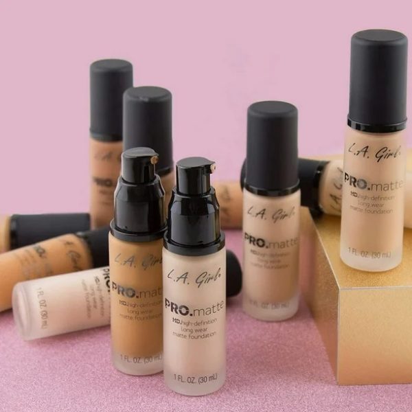 L.A Girl Fond Pro.Matte Teint Crémeux Haute Couvrance Longue Tenue 30 ml