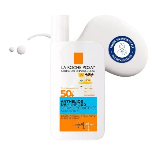 la-roche-posay-anthelios-50-dermo-dakar-universcosmetix-1-1 La Roche Posay Anthelios SPF50+ UVMune Dermo Pediatrics Fluide Sans Parfum 50 ml
