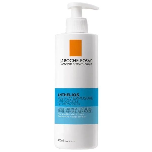 La Roche Posay Anthélios lait Après Soleil Flacon Pompe de 400ml