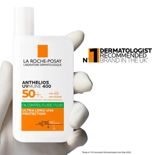 La Roche-Posay Anthelios UVmune 400 Fluide Oil Control SPF50+ 50 ml