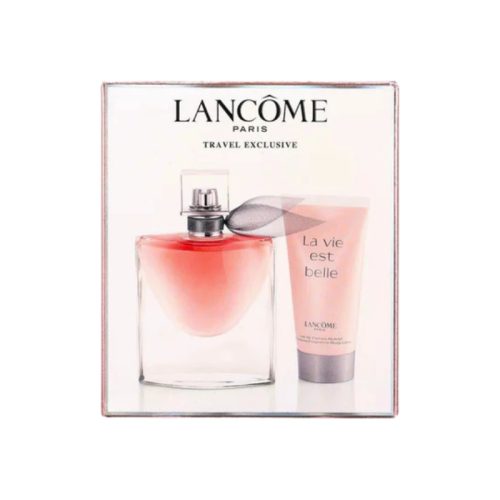 Lancôme Paris La Vie Est Belle Coffret Cadeau Eau de Parfum Femme 50 ml + Lait de Parfum 50ml