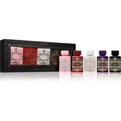 Lattafa Badee Al Oud Collection coffret cadeau mixte EDP 5ml x 5