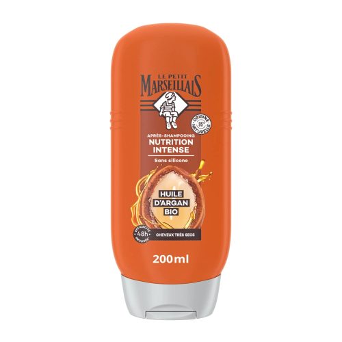 Le Petit Marseillais Après Shampoing Nutrition Intense à l’Huile d’Argan BIO 200 ml