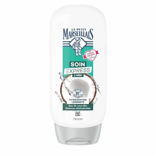 Le Petit Marseillais Après Shampoing Soin Express Hydratation Légèreté à l’Eau de Coco BIO 200 ml