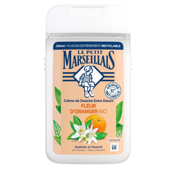 Le Petit Marseillais Crème de Douche Extra Douce Fleur d'Oranger Bio 250 ml