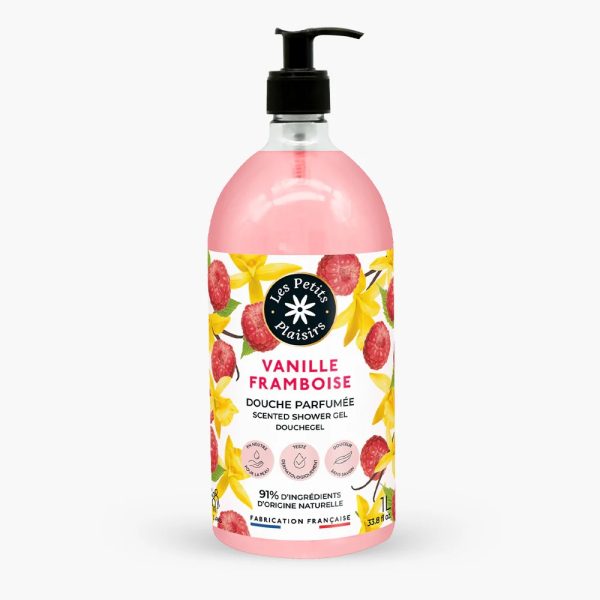 Les Petits Plaisirs Gel Douche Vanille Framboise 1L