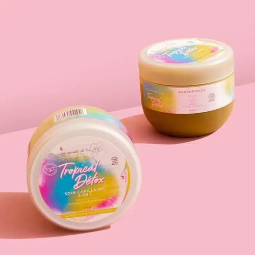 Les Secrets De Loly Tropical Détox Soin 4 en 1 Detox Purifiant Lavant et Transition 230 ml