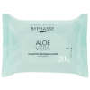 BYPHASSE Lingettes démaquillantes à l’aloe vera peaux sensibles 20u