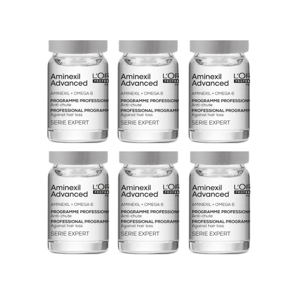 L'Oréal Professionnel Aminexil Advanced Cure Anti-Chute Professionnelle 10 X 6 ml