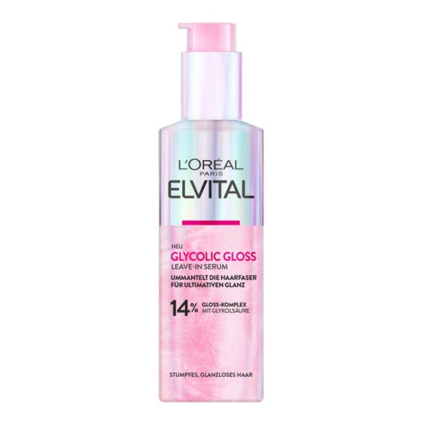 L’Oréal Elvital Ultimate Glycolic Gloss Sérum Sans Rinçage Brillance 150ml