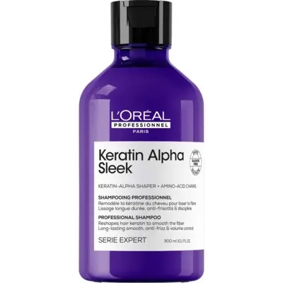 L'Oréal Professionnel Keratin Alpha Sleek Shampoing Disciplinant 300ml