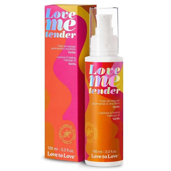 Love to Love Huile de Massage Gourmande Et Chauffante Vanille 100 ml
