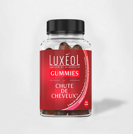 Luxéol Chute de Cheveux Gummies Boîte de 60